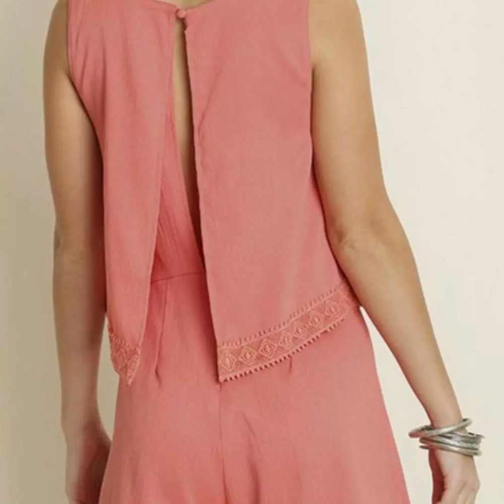 NWT Gorgeous UMGEE Open-Back Romper - Picture 3 of 8